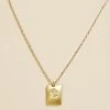 Mama Tag Necklace -Tullabee 000062 YLN 2401088 1 GOLD 00