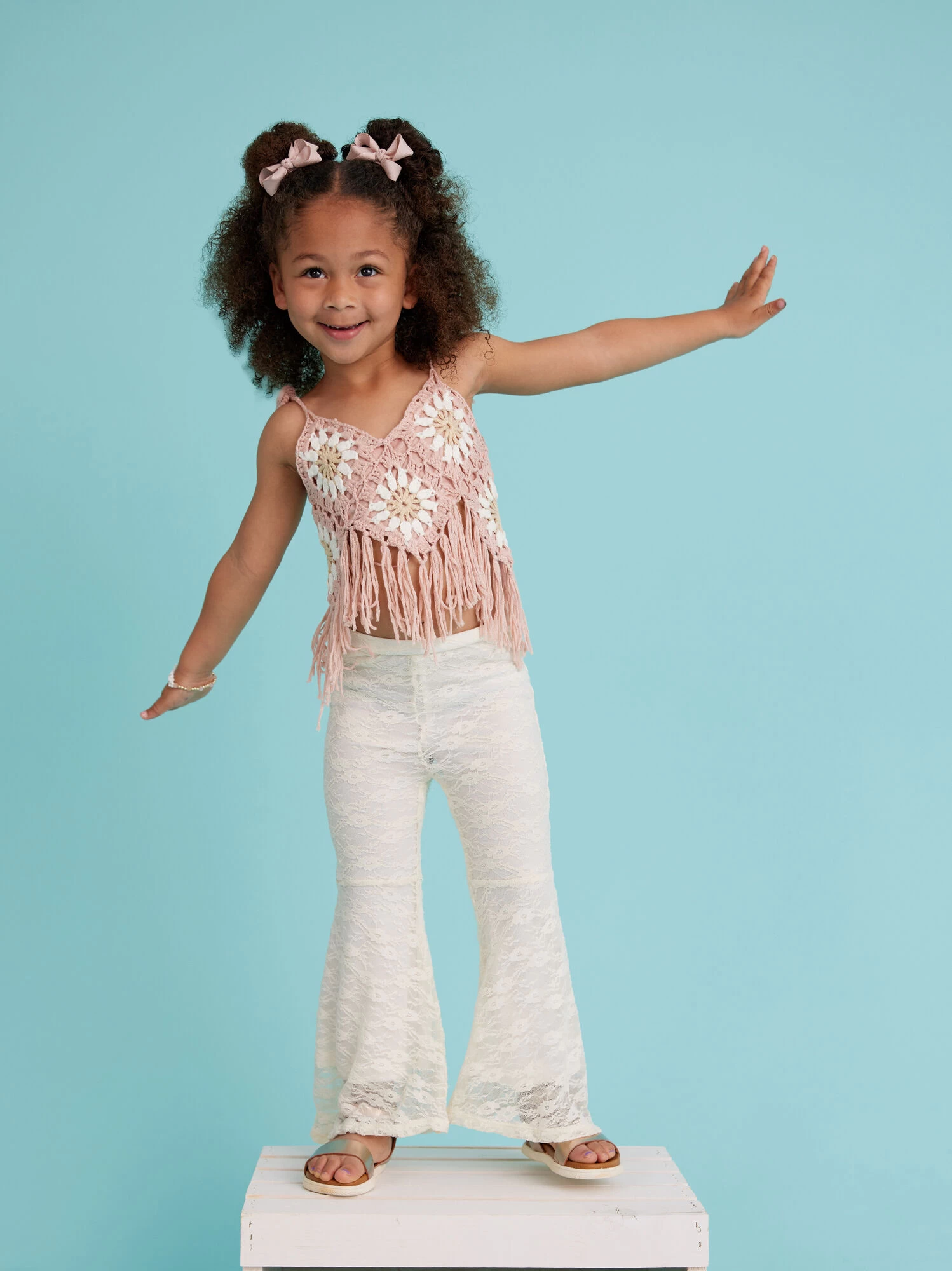 Willow Fringe Toddler Tank 3 Willow Fringe Toddler Tank