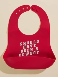 Should Have Been A Cowboy Wonder Bib