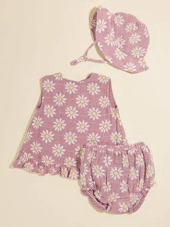 Adalee Daisy Ruffle Tank And Bloomer Set -Tullabee 001937 1005S24MOD PINK 02
