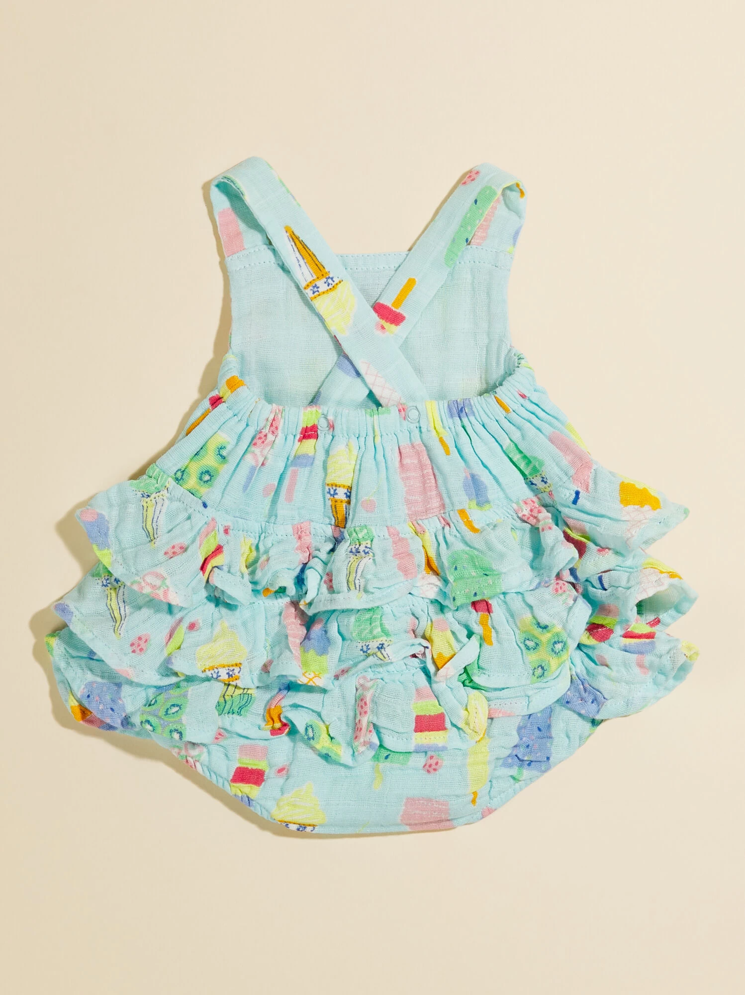 Ice Cream Truck Ruffle Sunsuit 4 Ice Cream Truck Ruffle Sunsuit - Image 2