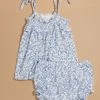 Dawn Floral Tank And Bloomer Set 2 Dawn Floral Tank And Bloomer Set -Tullabee 001937 472S24CAL BLUE 00