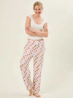 Retro Smiley Mama Pants