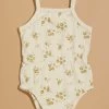 Honey Flower Romper By Quincy Mae -Tullabee 004134 QM299BLUM HONEY 00