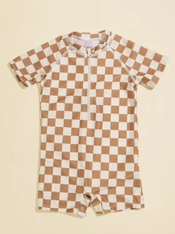 Chandler Checkered Swim One-Piece