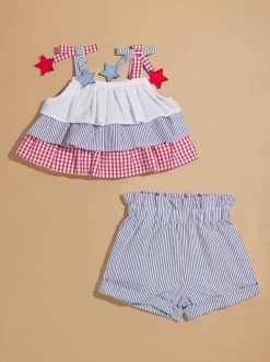 USA Toddler Star Tank And Shorts Set