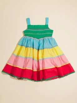 Ashley Smocked Tiered Dress