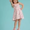 Laila Floral Athletic Dress -Tullabee 004297 210MS24FLWR PINK FLORAL 09