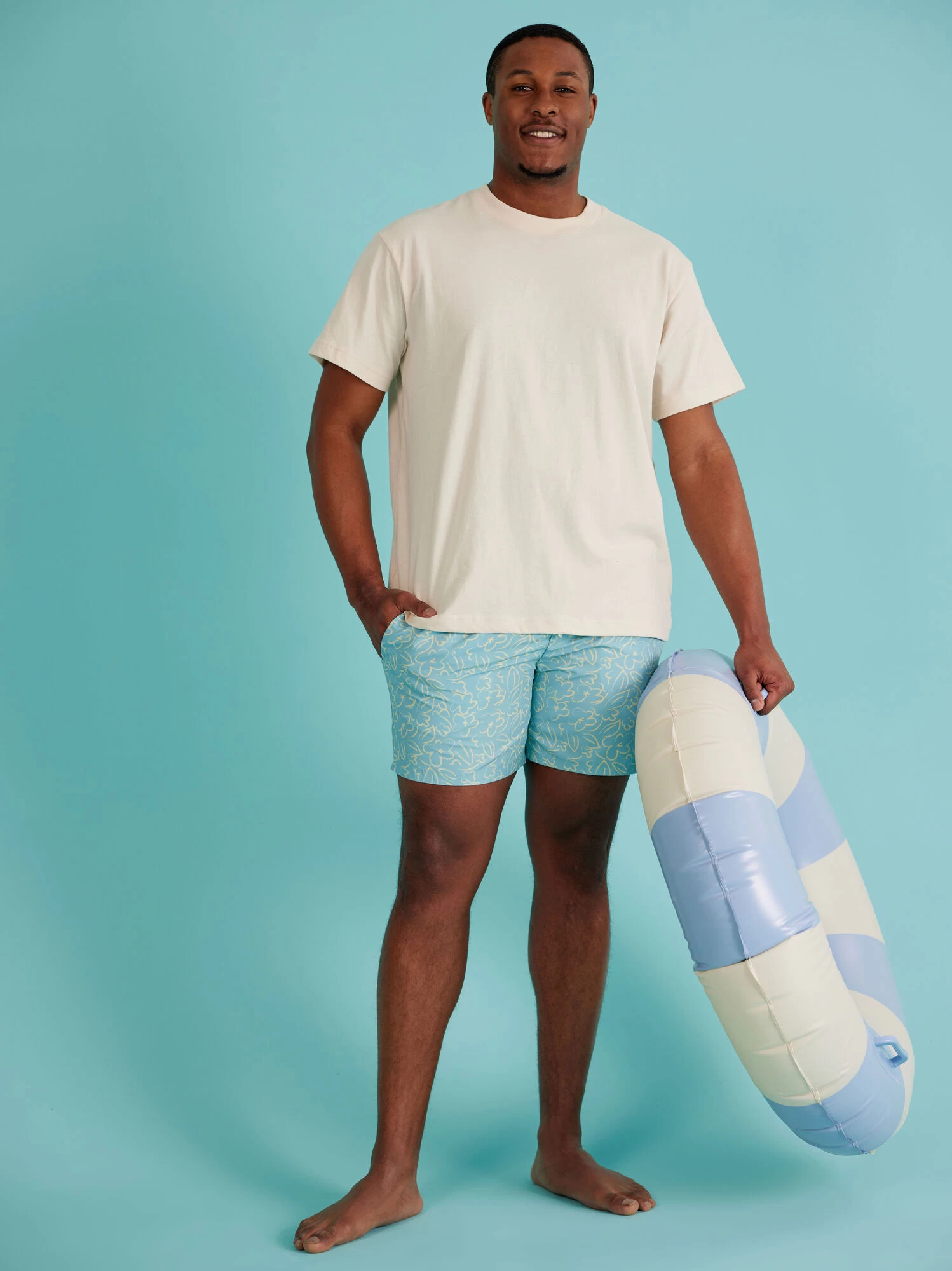 Sunset Surfer Dad Swim Trunks 3 Sunset Surfer Dad Swim Trunks