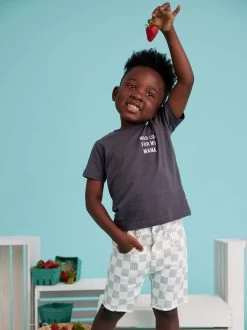 Ben Toddler Checkered Shorts